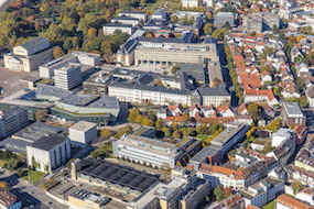 Luftbilder TU-Darmstadt Campus Oktober 2017